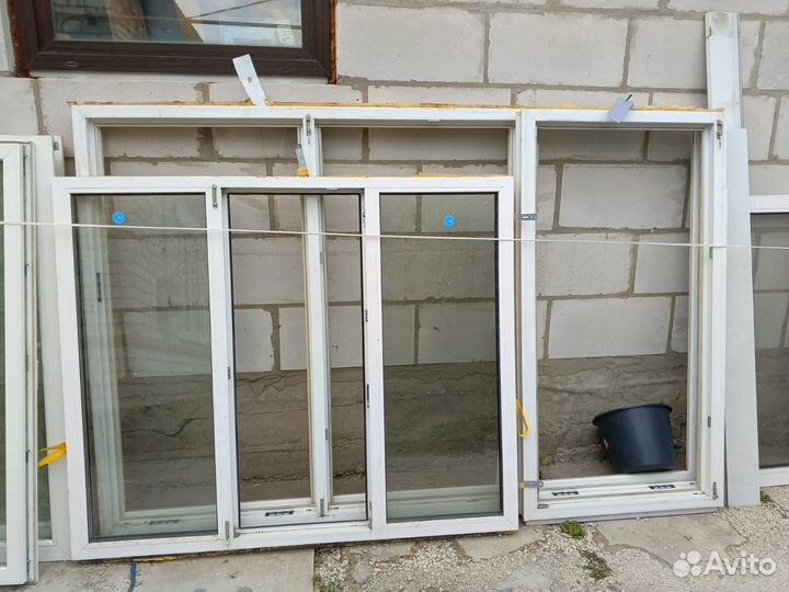 Окна пластиковые бу