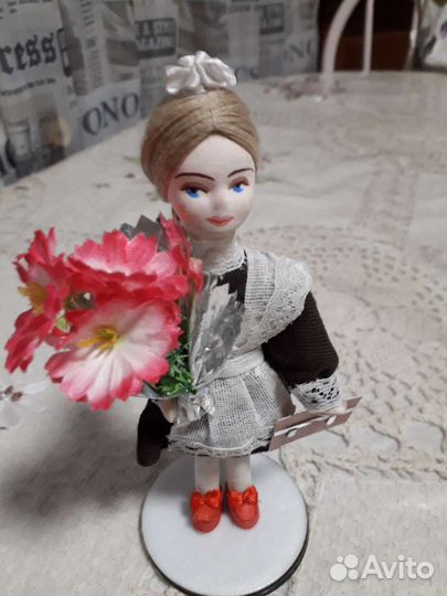 Кукла первоклас 1950-70