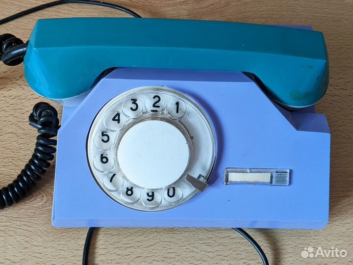 Телефон дисковый со знаком качества СССР