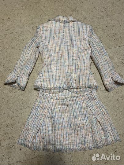 Твидовый костюм на девочку полростка 42
