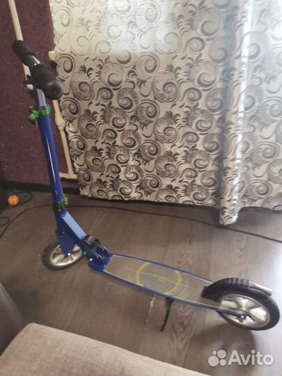 Самокат laser с надувными колесами