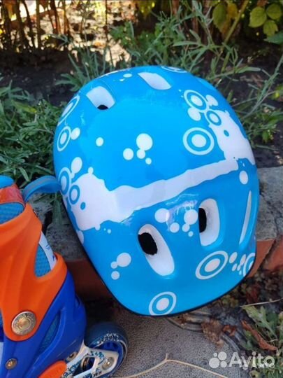 Ролики детские до 8 лет + шлем