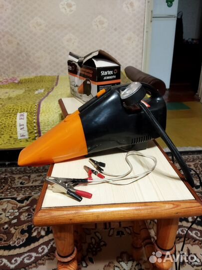 Автомобил. компрес.-пылесос 2-а в одном, Startex