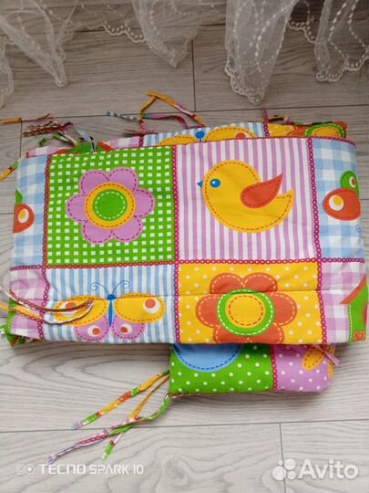 Бортики в кроватку