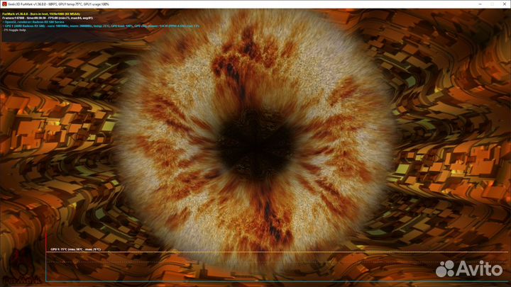 Видеокарта RX580 8gb gigabyte (white)