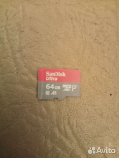 Карта памяти MicroSD 64gb