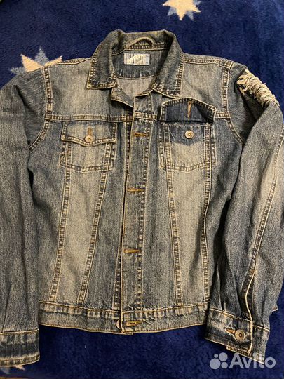 Куртка джинсовая на мальчика 164 р