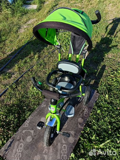 Детский трехколесный велосипед lexx delux