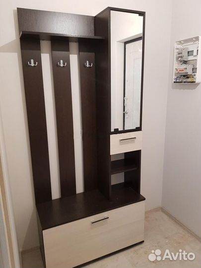 Прихожая с зеркалом Венге/Сосна лоредо