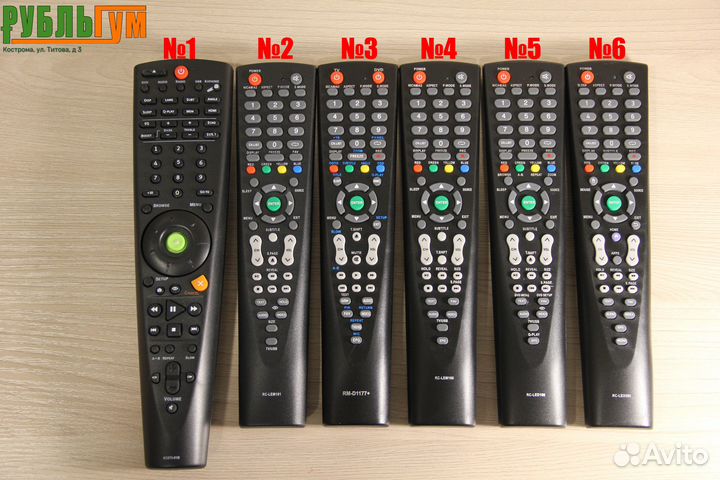 Пульты BBK (разные модели)