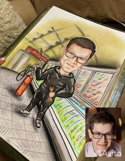 Шаржи на заказ по фото