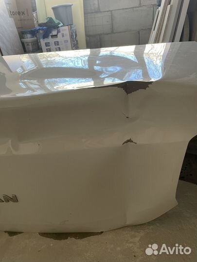 Задняя крышка багажника logan