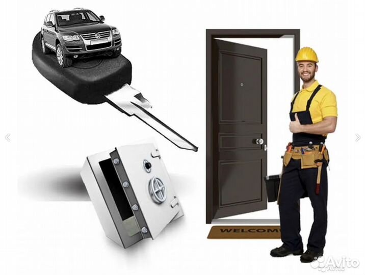 Вскрытие Замков Авто Сейфы Гаражи