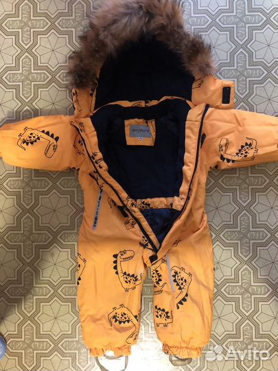 Детский зимний комбинезон 80