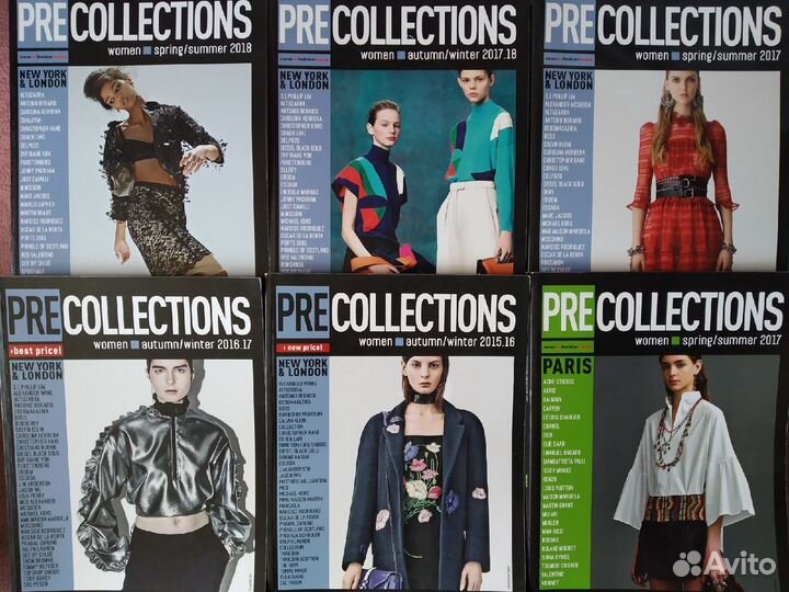 Мода каталоги:Previous, Precollections 2014-2021г