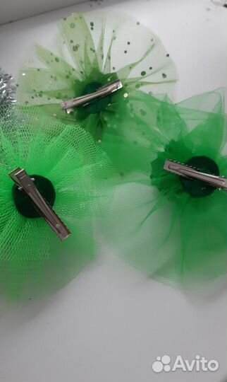 Ободоки и заколка елка