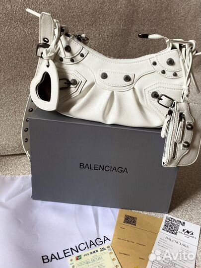 Сумка женская Balenciaga натуральная кожа Премиум