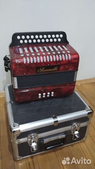 Аккордеон кнопочный диатонический Serenelli G/C