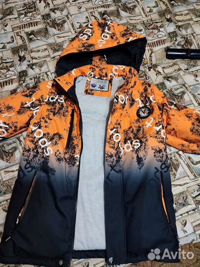 Куртка детская демисезонная 158