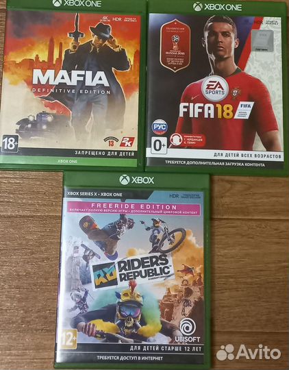 Диски на xbox one