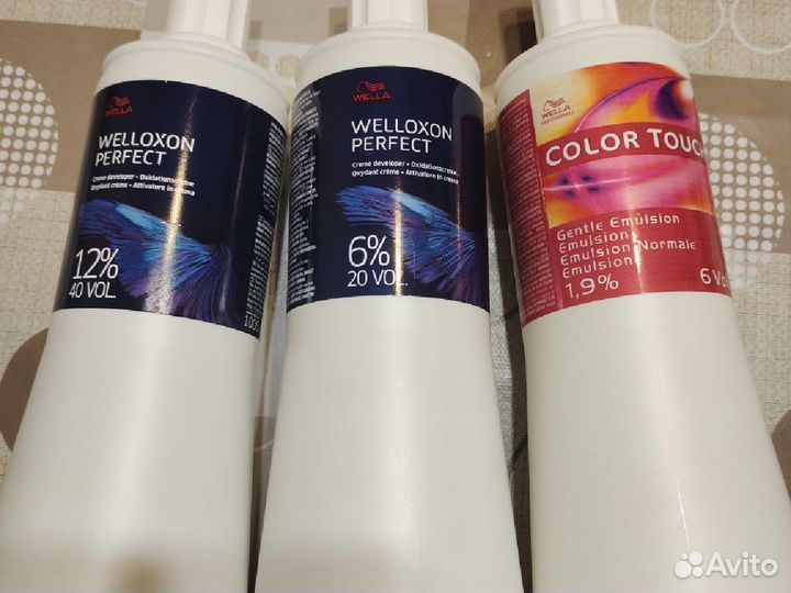 Оксидент для окрашивания волос wella