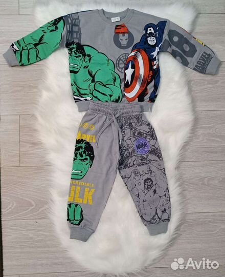 Костюм на мальчика Marvel 1-6 лет