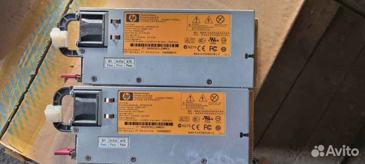 Комплектующие для серверов HP