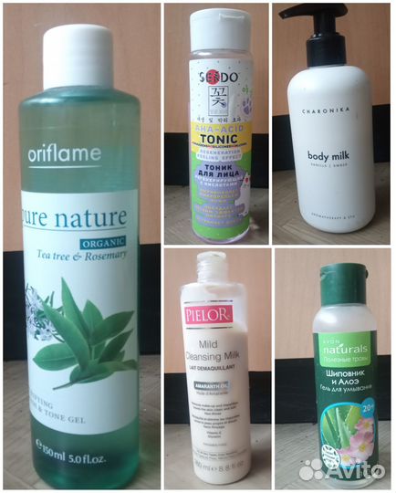 Гель. Шампунь. Тоник
