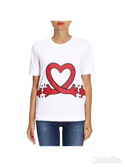 Футболка Love moschino оригинал новая