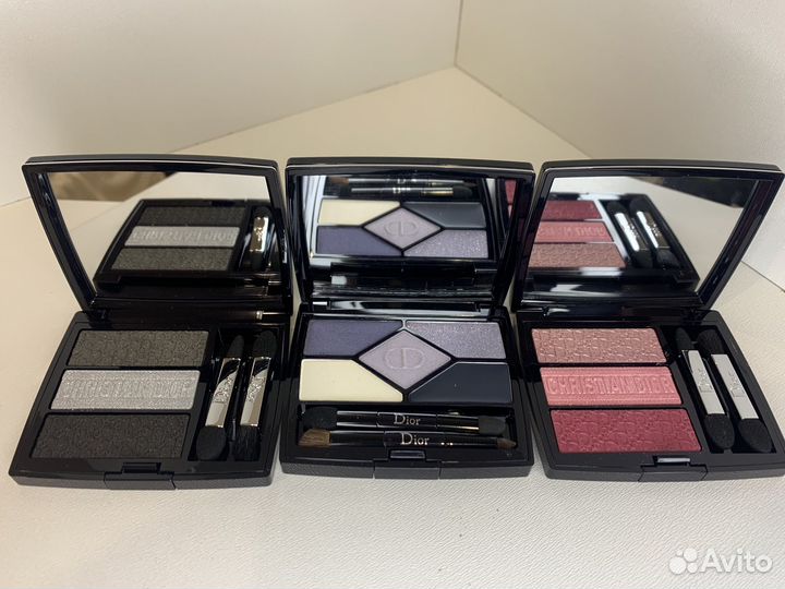 Тени для век dior и smashbox