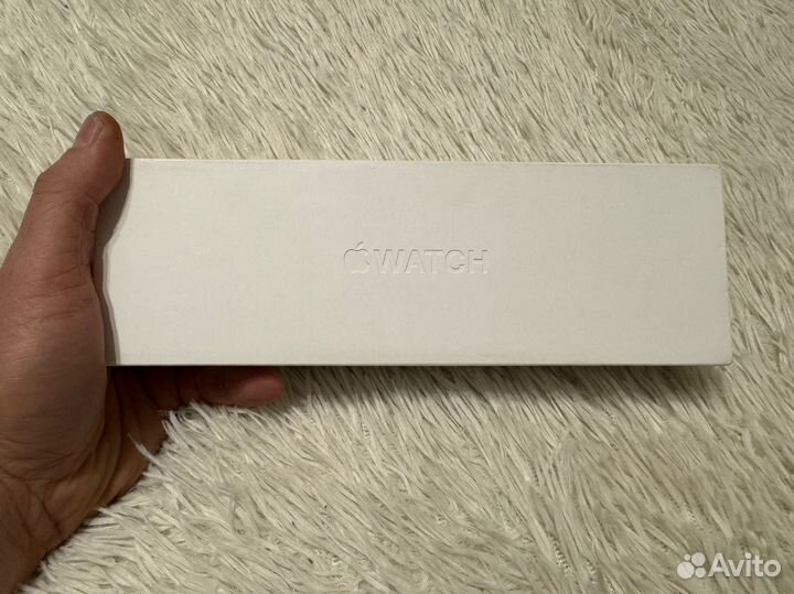 Apple watch 9 41 mm starlight новые запечатанные