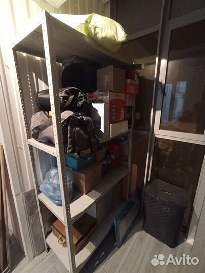 Стеллаж разборный металлический