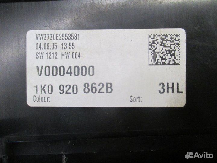 Щиток приборов Volkswagen Jetta 2 2005