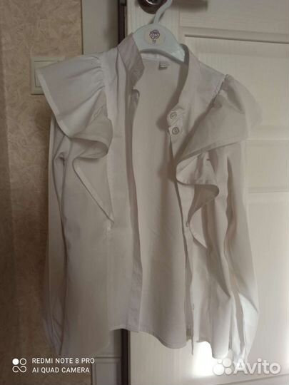 Блузка на девочку 10-11 лет