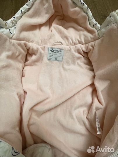 Новый Зимний комбинезон baby go 80