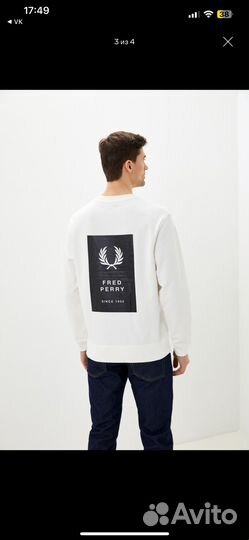 Fred Perry свитшот