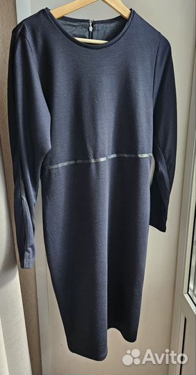 Платье Max Mara 100% шерсть 46 оригинал миди