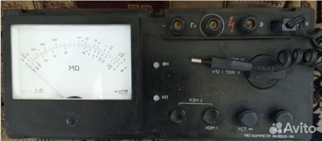 Мегаомметр ф4102/2-1м