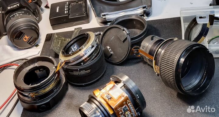 Ремонт объективов и вспышек