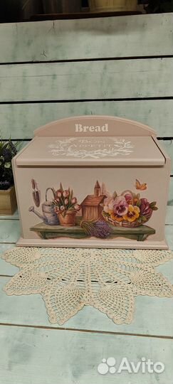 Хлебница (декупаж)