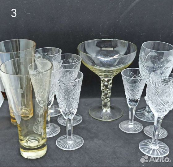 Фужеры, бокалы