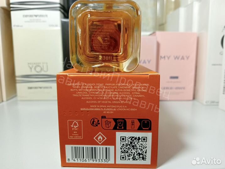 Carolina herrera fearless fabulous edp 100 ml