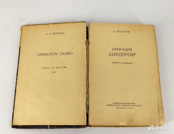 Операция Цицерон. Мойзиш