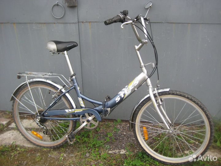 Складные скоростной велосипед Стелс-750 колеса-24д