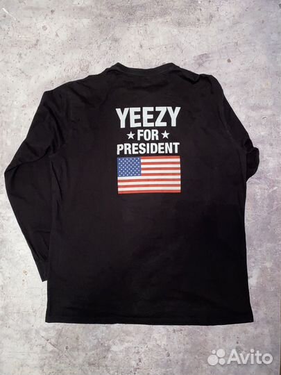 Лонгслив Yeezy For President 3XL