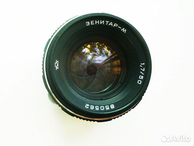 Светосильный объектив Зенитар-М 50mm f1.7 М42 СССР