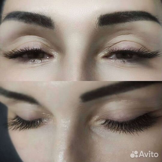 Наращивание ресниц на дому