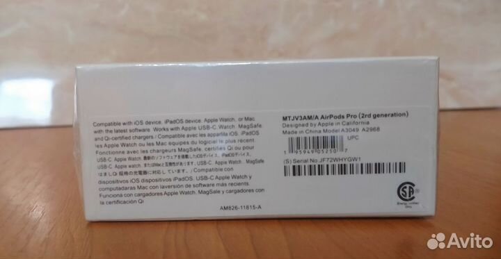 Беспроводные наушники apple airpods pro 2