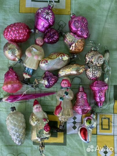 Старинные елочные игрушки