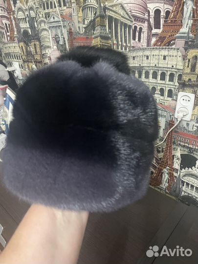 Шапка норковая женская р56-58